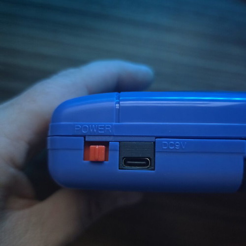 Sega Game Gear refurbished handheld console with IPS screen
