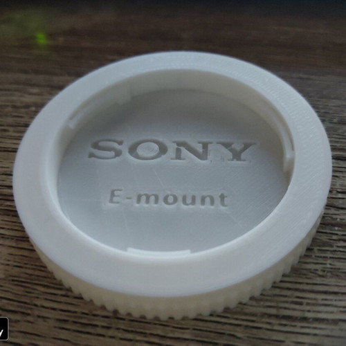 Sony E-Mount Lens Cap made to order