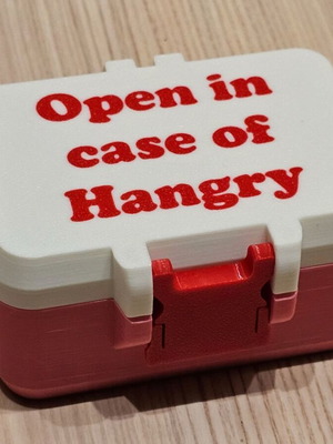 Emergency Box for Hangry Girlfriend or Wife for Valentine's Day