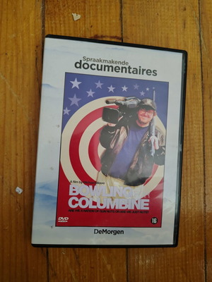 Bowling for Columbine DVD used, documentary with Dutch and French subtitles