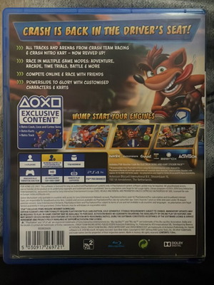 CTR Crash Team Racing PS4 game