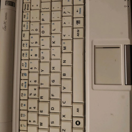 Asus Eee PC netbook μεταχειρισμένο με φορτιστή, λευκό
