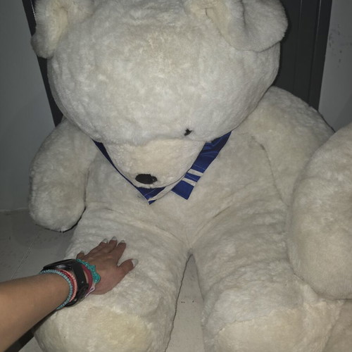 Giant teddy bears used, set of 2