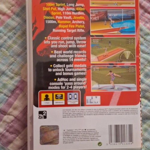 International Athletics PSP game