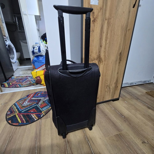Samsonite wheeled bag used, 50/32/43 cm, gray