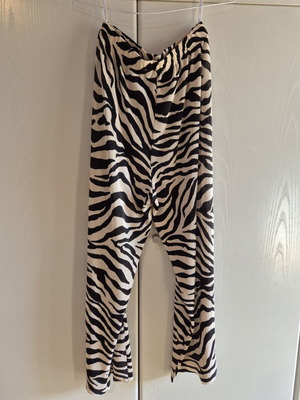 Primark zebra print palazzo pants like new, size M 38 10