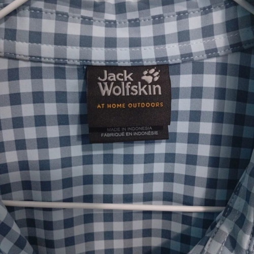 Jack Wolfskin shirt used, size L, blue