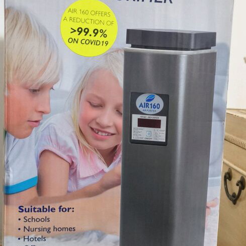 Air 160 air purifier new, 60W for 100 m² spaces