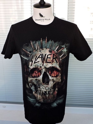 Slayer Burning Cross 2017 North American Tour T-shirt Men`s Small Black like new