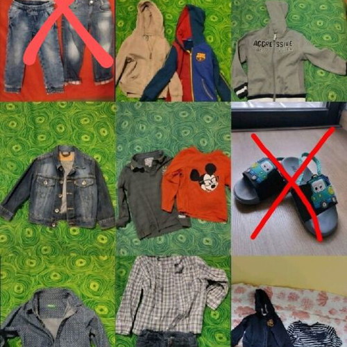 Boys' clothes used, 3-5 years, 13 pcs, Disney