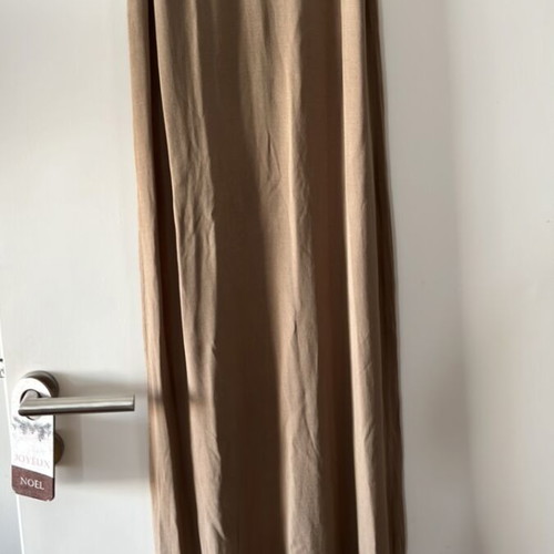 Zara dress new, size S, light brown with slight pull