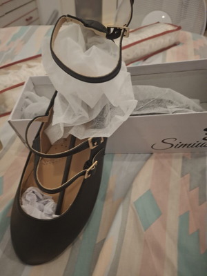 Ballerinas size 40 new, black
