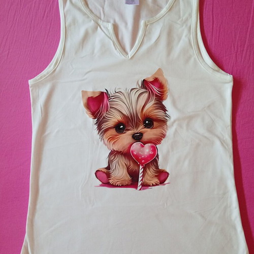 A-Style t-shirt, white, size M