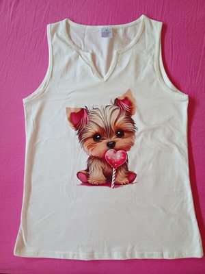 A-Style t-shirt, white, size M
