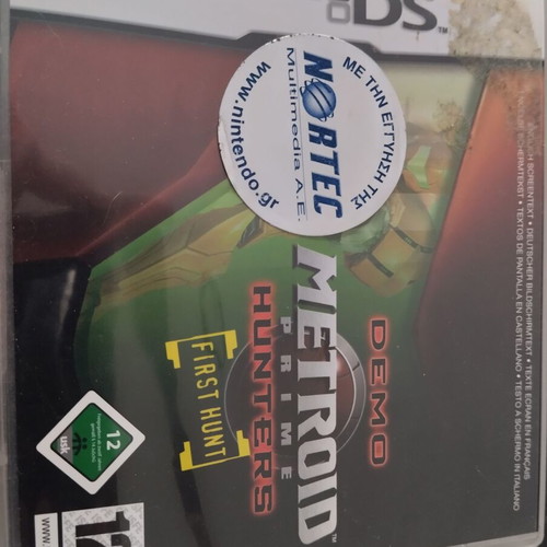 Metroid Prime Hunters First Hunt Demo used