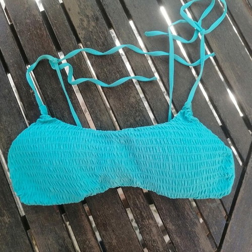 Tezenis swim top blue like new, size XS