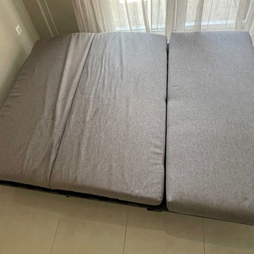 Sofa bed used with removable washable cover, 1.40m x 2.00m