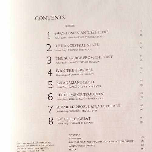 Rise of Russia book like new, arts genre, English