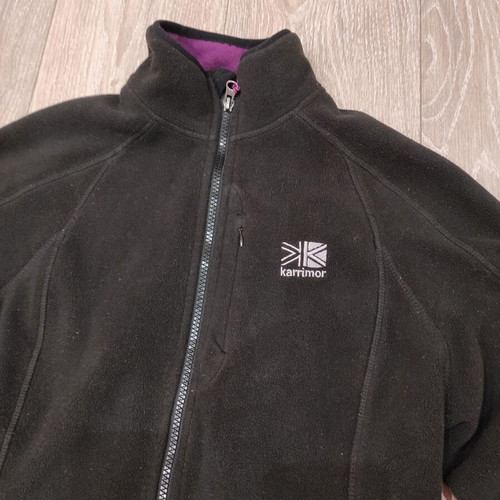 Karrimor fleece jacket women's size M like new, black