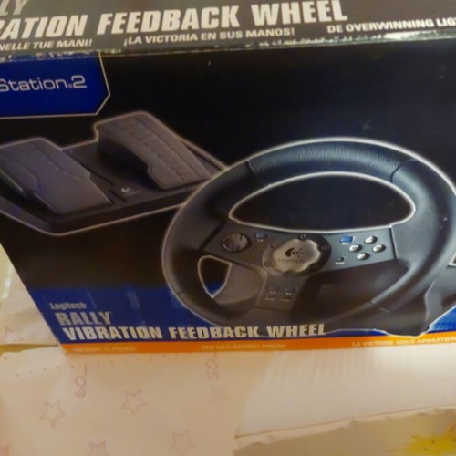 Steering wheel for PlayStation 2 like new