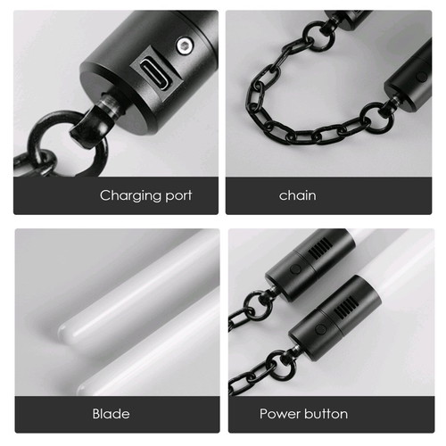 Nunchucks xenopixel new without sound, Greek brand Xifos-sabers