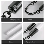 Nunchucks xenopixel new without sound, Greek brand Xifos-sabers