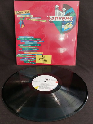 San Remo '85 vinyl used, rock