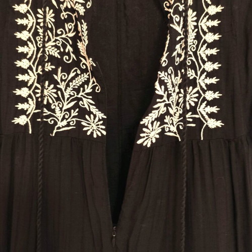 Zara one-piece shorts dress S new with embroidery