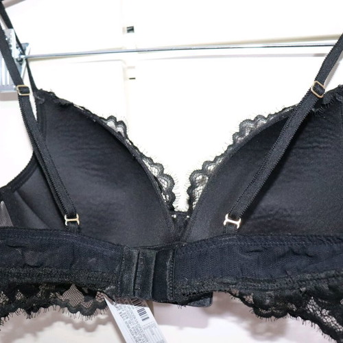 Oysho Black Lace Bra like new