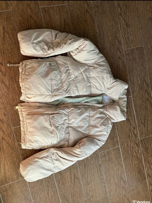 Bershka women's short jacket like new, beige, size S