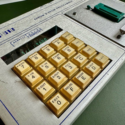 NSP 512 EPROM & PROM programmer used, Greek made by RELEC
