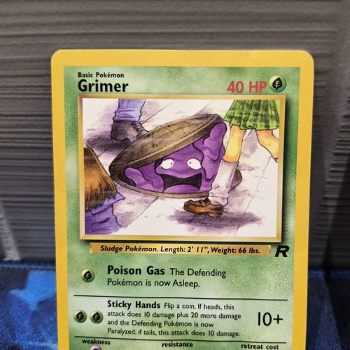 Pokemon Team Rocket 1999 cards used