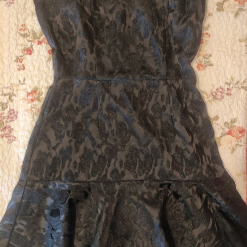 Strapless black vintage Real Y2K H&M dress like new