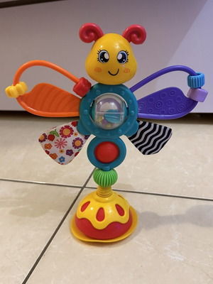 Activity toy with suction cup base like new