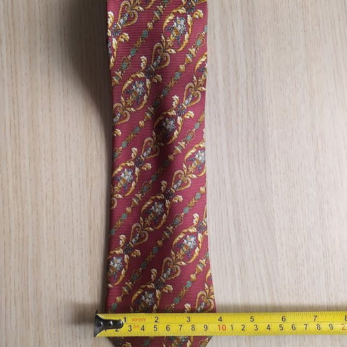 S.T. Dupont silk men's tie like new red