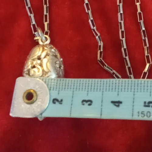 Lalaunis A21 925 silver turtle pendant with silver chain vintage piece