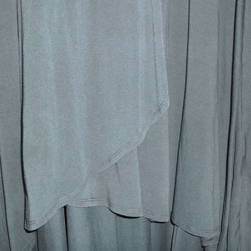 Madeleine cotton midi skirt black like new