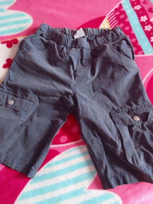 Delfino blue cargo shorts for boy 4 years like new