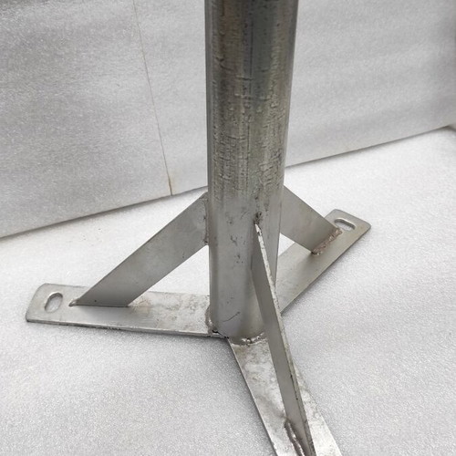 Galvanized base for terrestrial antenna or satellite dish new