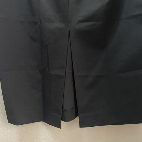 MNG midi black skirt like new, tight fit with back slit