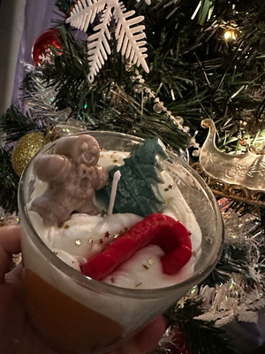 Gingerbread soy wax candle new