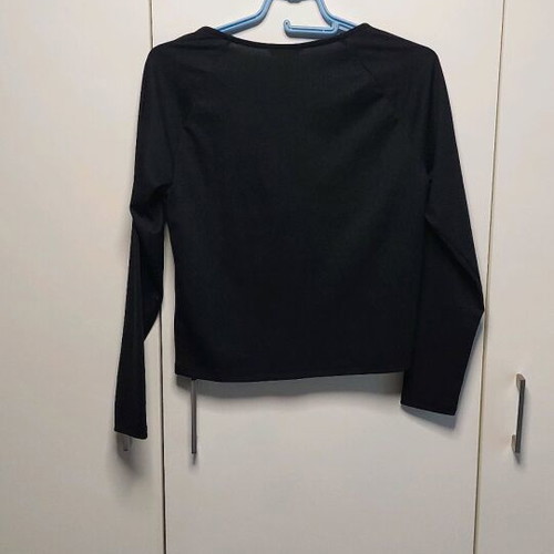 Monki short blouse black size M like new