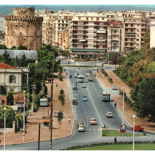 Postcards used, pack of 10, 1965-80