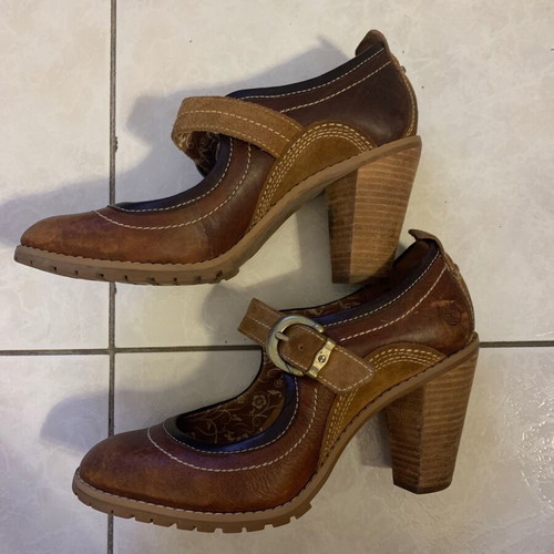 Timberland shoes brown size 38 like new