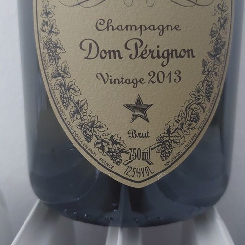 Dom Pérignon Vintage 2013 Champagne Bottle like new, empty 750ml