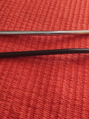 Floyd Rose Arm new locking with 6mm diameter in silver and black