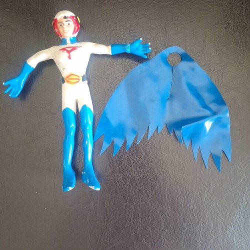 Vintage Mark figure with authentic cape, Brabo 1979, G-Force