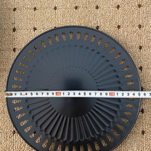 Korean-style barbecue tray new, stainless steel, non-stick coating