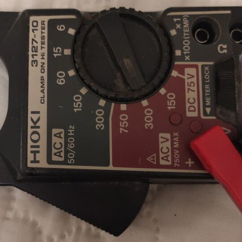 Hioki 3127-10 ammeter clamp used