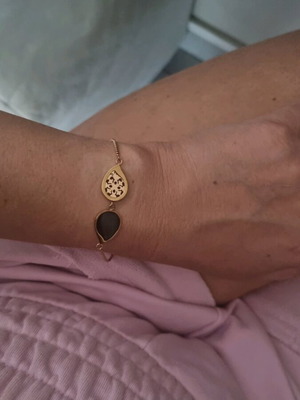 Gold-plated bracelet like new, worn minimally